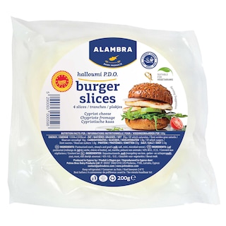 Alambra | Halloumi | Kaas burger | Sneden 