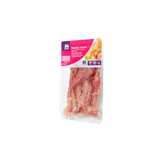 Delhaize | Gerookt spek | Medium gebakken | Sneden 