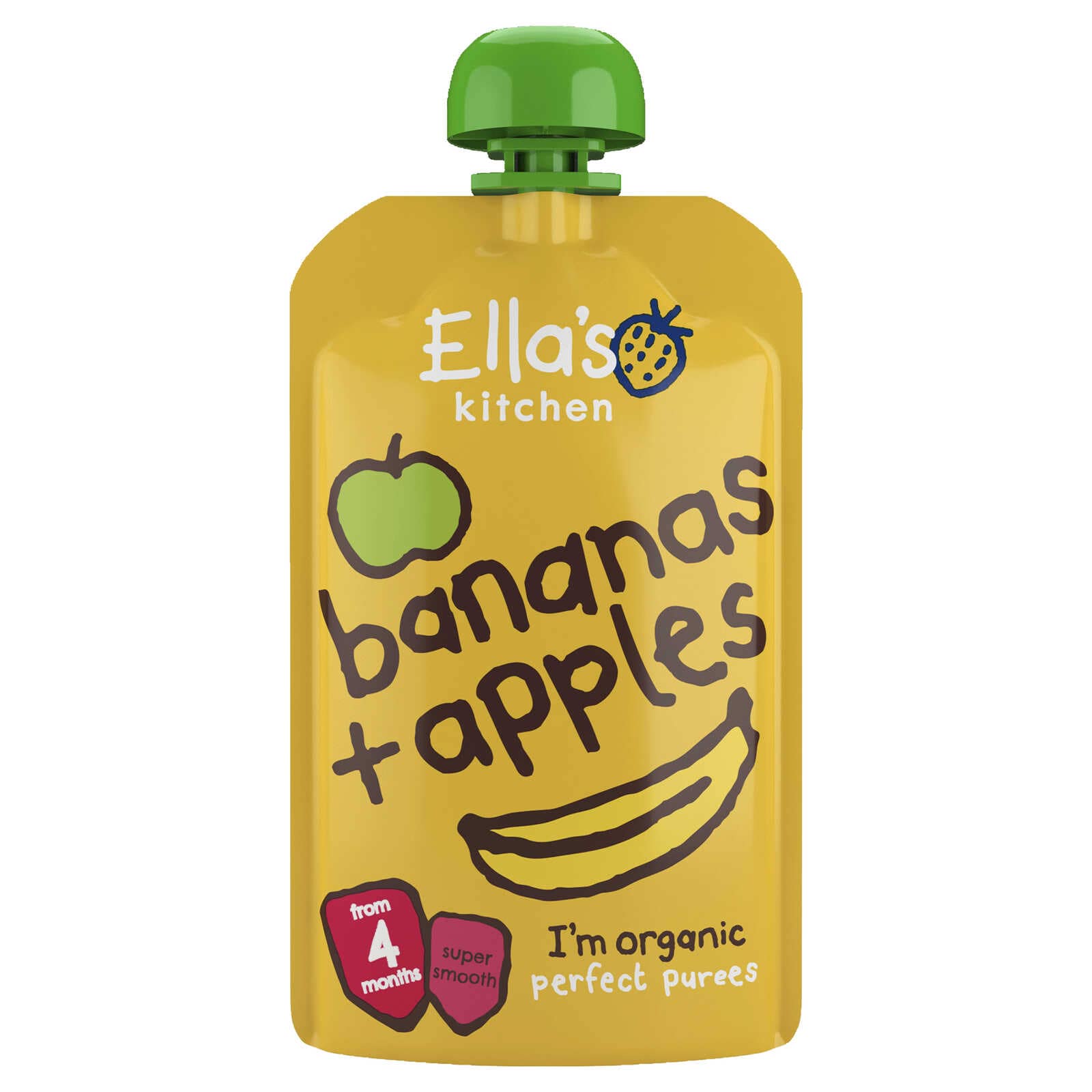Ella's Kitchen Knijpzakje | Banaan Appel | 4M+ | Bio