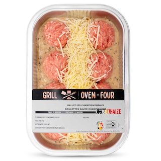 Delhaize | Boulettes | Sauce Champignons 