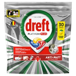 Dreft | Platinum Plus | Allin1 | Vaatwastabletten | Citroen 