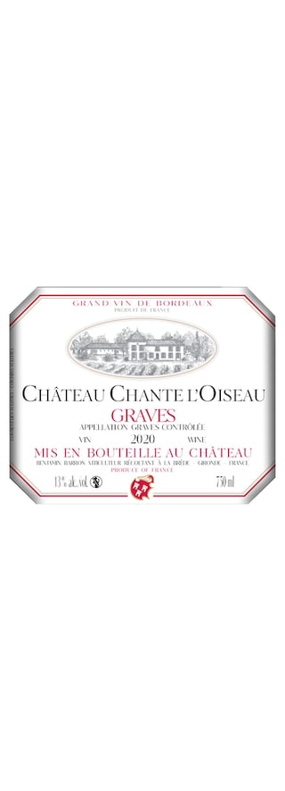France | Chante Oiseau Bio 2020 Rood 