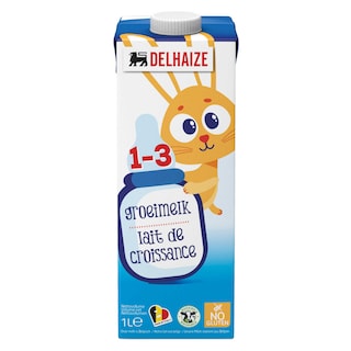 Delhaize | Lait de croissance | 1-3 