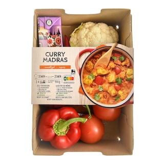 Delhaize | Boîte de repas | Curry madras 