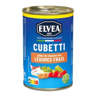 Elvea | Cubetti | Tomaten blokjes | Verse groenten 