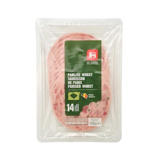 Delhaize | Saucisson de Paris | Tranches 
