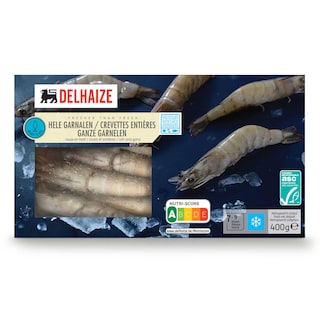 Delhaize | ASC Crevettes entieres 
