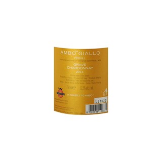 Italie - Italië | Friuli D.O.C. | Ambo Giallo Chardonnay Varietale 