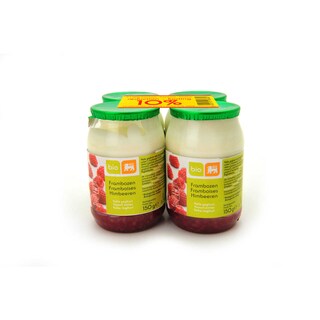 Delhaize | Bio | Yaourt | Entier | Framboise    -10% 