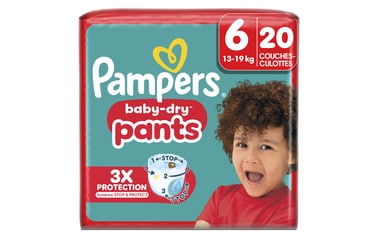Pampers Baby-Dry Pants Maat 7 Luierbroekjes - NL
