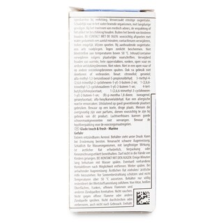 Glade By Brise | Navulling | Touch & Fresh | Marine 