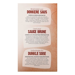 Delhaize | Bindmiddel | Bruine sauzen 