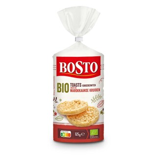 Bosto | Toast | Kikkererwten | Morokaanse kruiden | Bio 125 gr