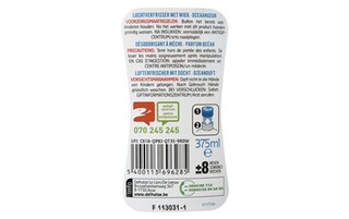 Delhaize | Luchtverfrisser met wiek | Ocean 37,5 cl