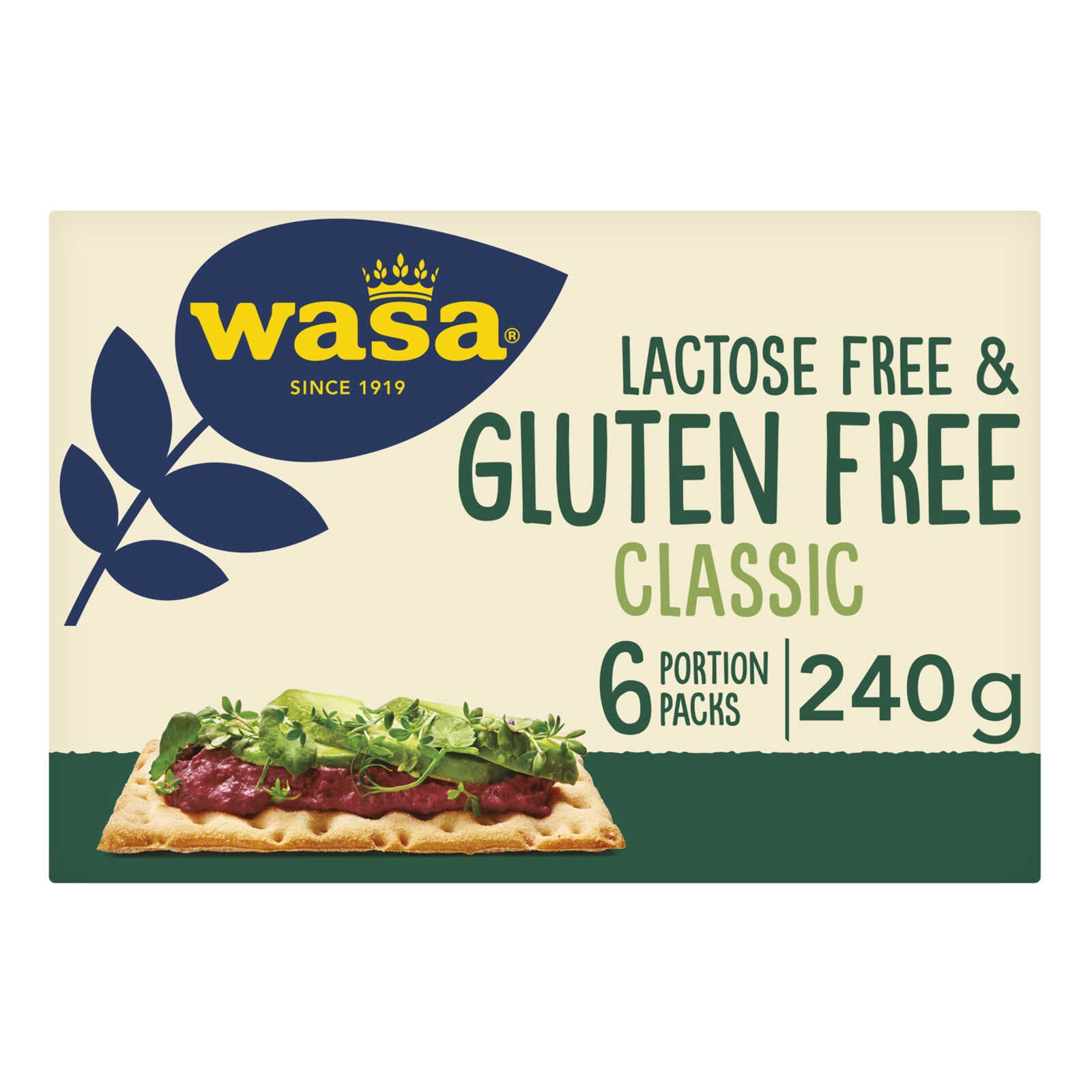 Wasa Knäckebröd | Gluten- en lactosevrij