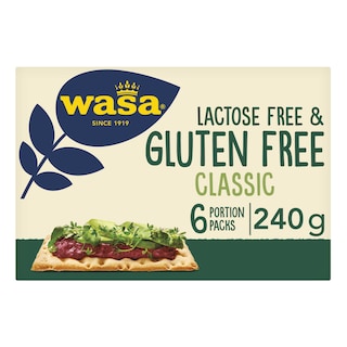 Wasa | Knäckebröd | Gluten- en lactosevrij 240 gr