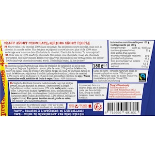 Tony's Chocolonely | Chocolat | Noir | Bretzel | Fairtrade 