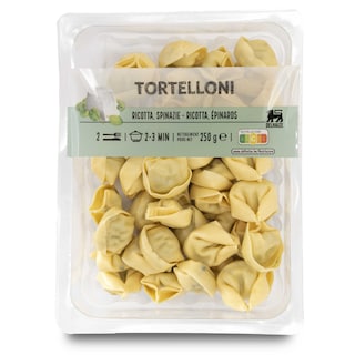 Delhaize | Tortelloni ricotta met spinazie 