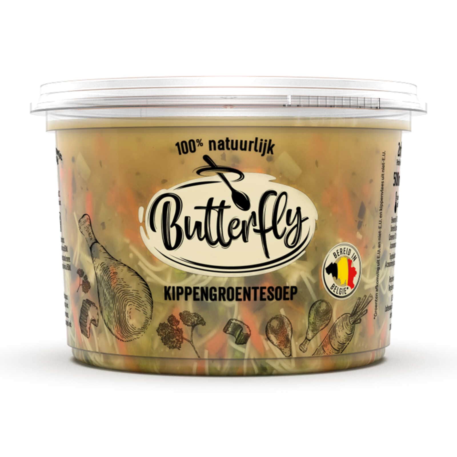 Butterfly Sopen | Groenten | Kip