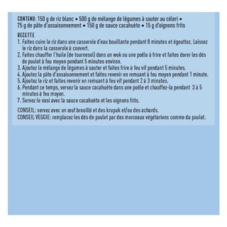 Delhaize | Boîte de repas | Pré-coupé | Nasi 