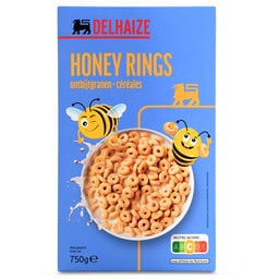 Delhaize | Céréales | Honey Rings 750 gr