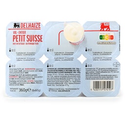 Delhaize | Kaas | Petit suisse | 40 % v.g. 