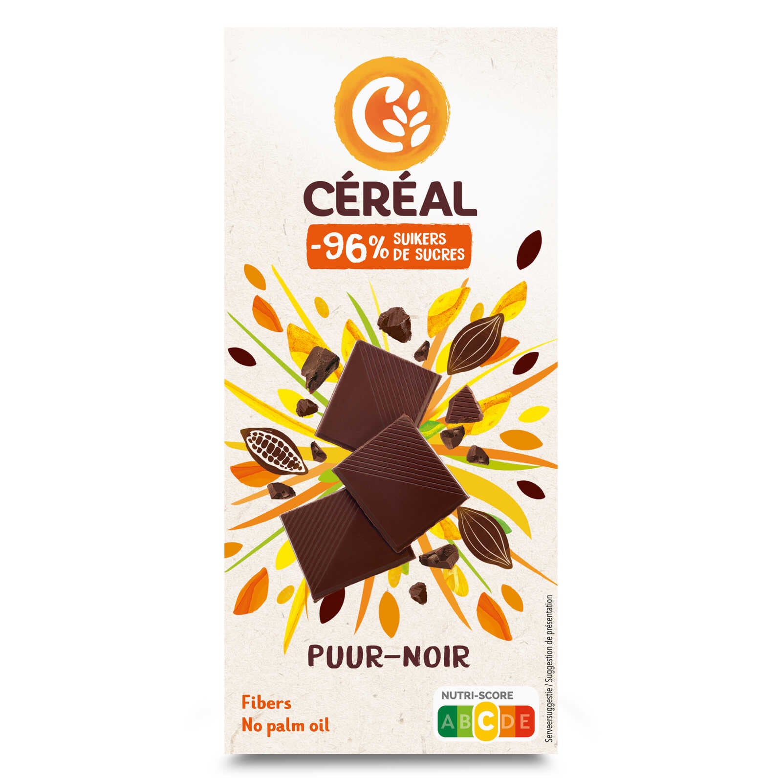 Céréal Chocolade | Puur | Laag in suiker