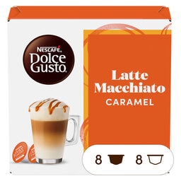 Nescafé | Dolce Gusto | Caramel Macchiato | 16 capsules 