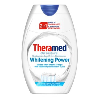 Theramed | Dentifrice | Whitening power | 2 en 1 
