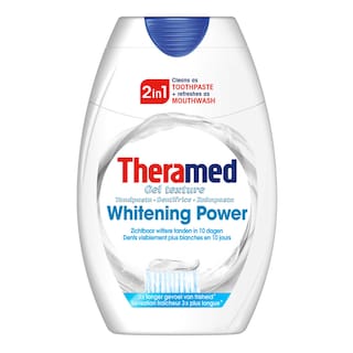 Theramed | Tandpasta | Whitening power | 2 in 1 