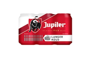 Jupiler | Blond Bier | Pils | 5,2% alc. | Blik 