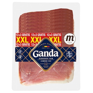 Ganda | Jambon Ganda | 12+3 gratuit 