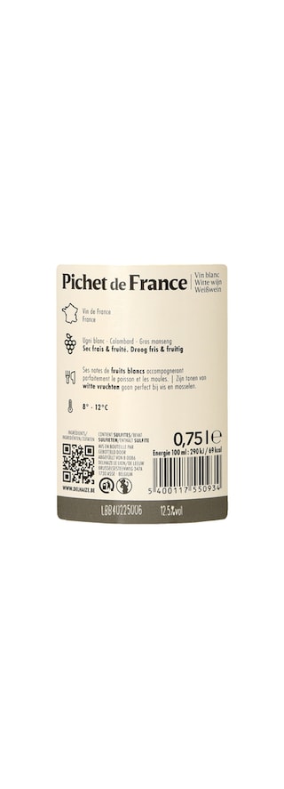 France | Pichet de France Blanc 