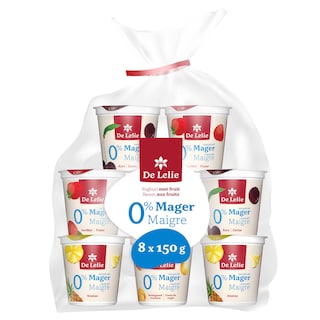De Lelie | Artisanal | Yaourt Fruits | Maigre 0% 