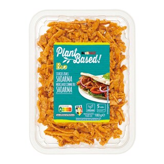Delhaize | Plant-Based | Stukjes | Shoarma | Vegan | Bio 180 gr