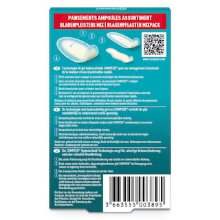 Compeed | Blarenpleisters | Mixpack | 6st 6 st