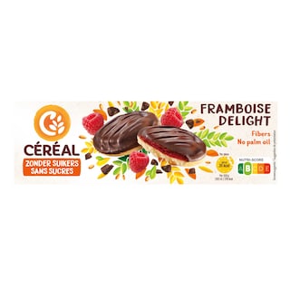 Céréal | Koekjes | Framboos | Zonder suiker 