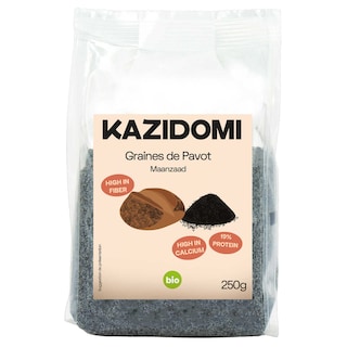 Kazidomi | Graines de pavot | Bio 