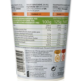 Delhaize | Yaourt | Grecque | 2% m.g. 