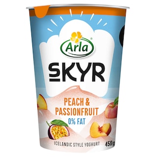 Arla | Skyr | Pêche | Fruits de passion 