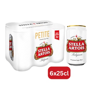 Stella Artois | Bière Blonde | Pils | 5,2% Alc. | Cannette 
