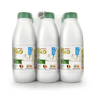 Delhaize | Bio | Melk | Halfvolle | Bio 6 x 1 l