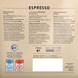 Delhaize | Koffie | Espresso 07 | Pads 