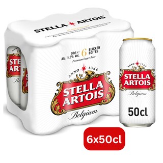 Stella Artois | Blond Bier | Pils | 5,2% Alc. | Blik 