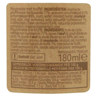 Delhaize | Mayonaise | Met | Truffel 