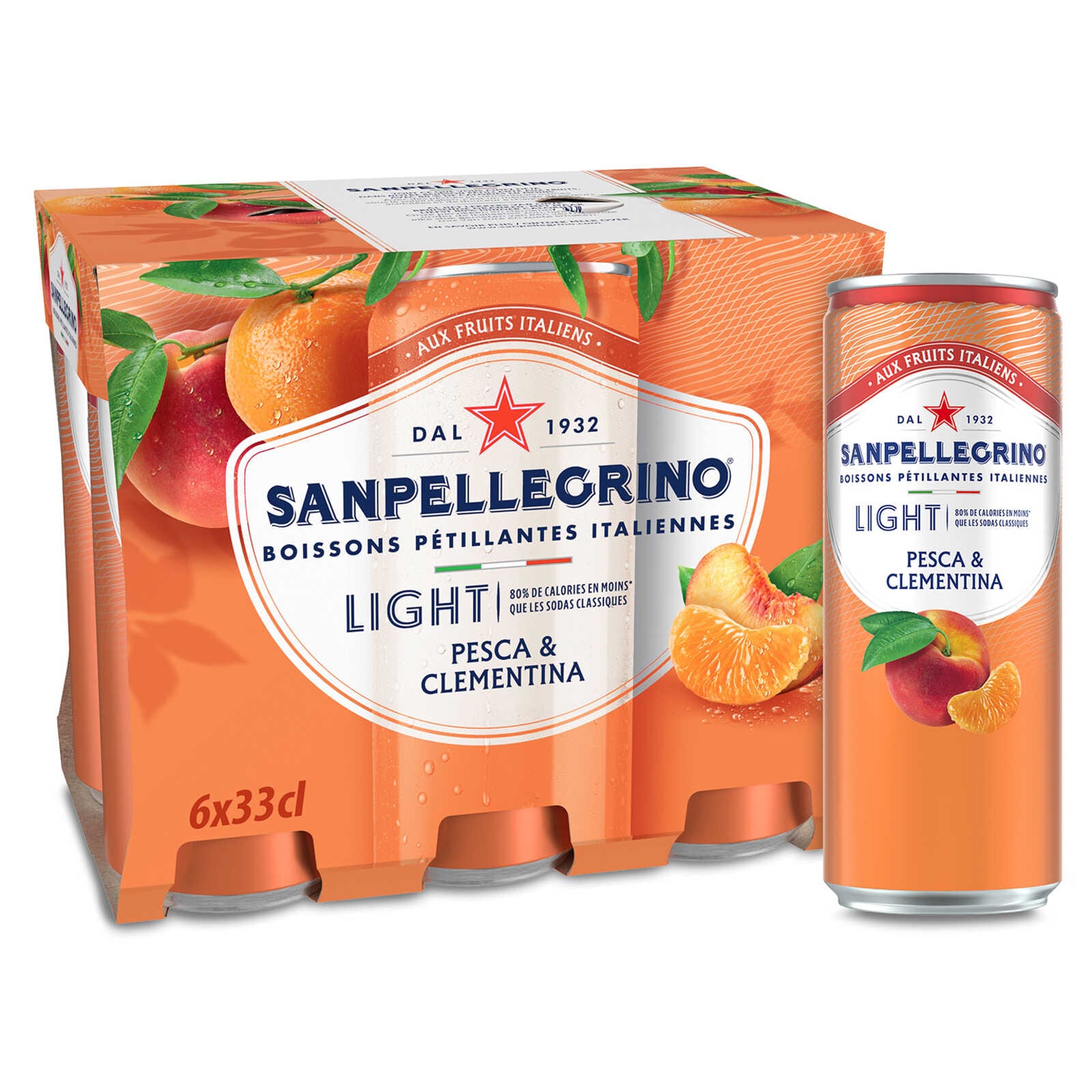 San Pellegrino Perzik clementine | Light
