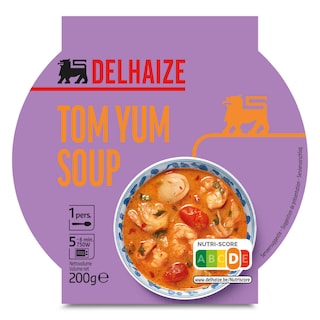 Delhaize | Soep | Tom Yum | Garnalen 