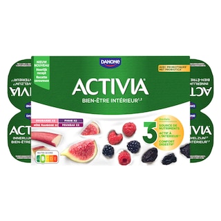Activia | Yaourt | Fruits | Mix | Probiotiques 
