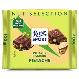 Ritter Sport | Melkchocolade | Pistachio 