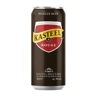 Kasteel | Bière forte fruitée | Rouge | 8% ALC. | Canette 50 cl